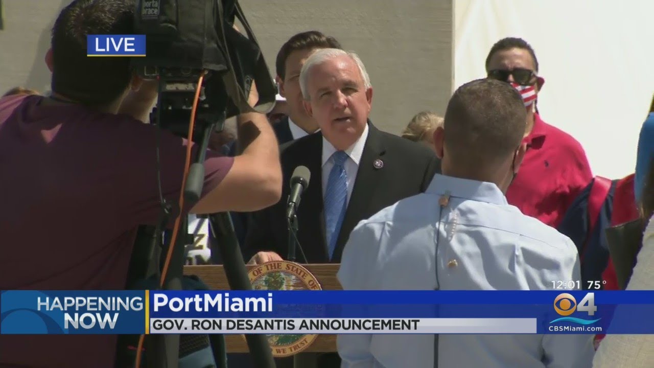 Gov. DeSantis To Sue Federal Government, CDC Over No Sail Order