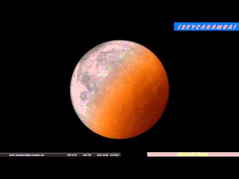 SkyCaramba October 2014 lunar eclipse