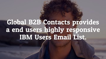 IBM Users Email List
