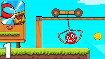 Roller Ball X : Bounce Ball Hero - Gameplay Walkthrough Part 1 All Levels 1-20 (Android & iOS)