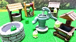 Gashapon Frog in the Well Miniature Figure 井戸～ちょこりんカエル～ ガチャガチャ