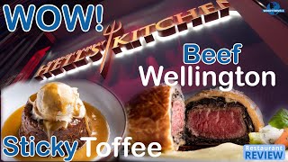 Hell's Kitchen Heaven! Gordon's Wellington Worth It 🔱 👼 #restaurant #socal #harrahs