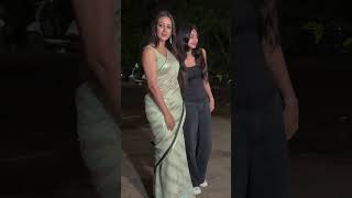 Barkha Bisht With Her Daughter At Special Weekend Ka Vaar Segment Shoot ....