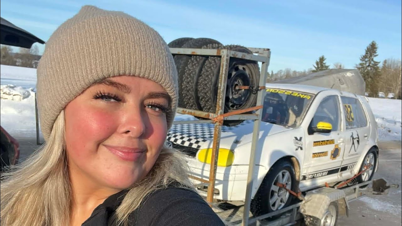 En härlig träningsdag i Härnevi med VR6an inför Autocross SM 2026