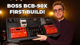 BOSS BCB-90X Pedalboard Review!! BOSS BCB Pedalboard Solutions FIRST LOOK!!