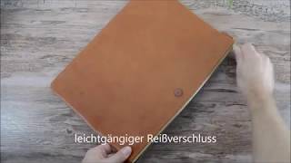 Sonnenleder Dokumentenmappe Rilke A4 Format Leder 801-396