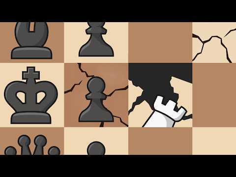 Chess, But Pieces Fall Through Breaking Squares