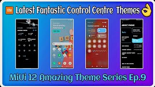 MiUi 12 Minimal Fantastic Control Centre Themes 2021👌!Amazing Theme Series Ep.9 || By Tech Darbar || screenshot 1