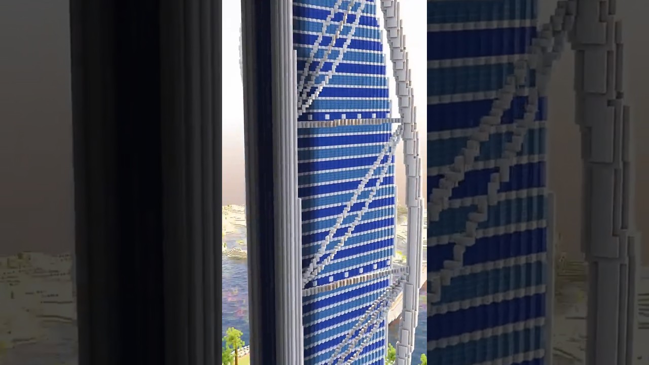 Burj Al Arab Minecraft Timelapse