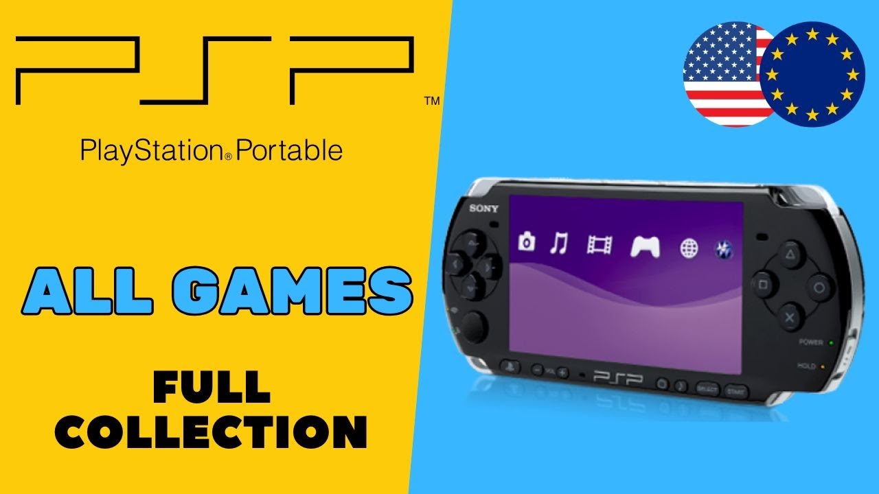 PlayStation Portable (PSP) - All Games (US/EU)