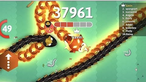 Snake.io 🐍 Evil Djinn Vs Hanzo Hissori 🥷 Look how tiny Hissori