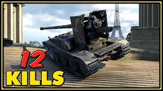 Grille 15 - 12 Kills - World of Tanks Gameplay