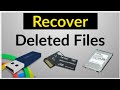 How to recover deleted data from sd card  tutorial 2020