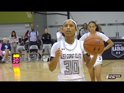 Class of 2021 PG Jayda Curry Highlights From The UAA Finals With West Coast Elite!