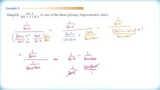 Math 3200 - Ch.6 Sec.6.1 - Trigonometric Identities Part III