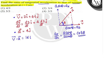 A particle is moving with a velocity of \( \vec{v}=(3 \hat{i}+4 t \hat{j}) \mathrm{m} / \mathrm{...