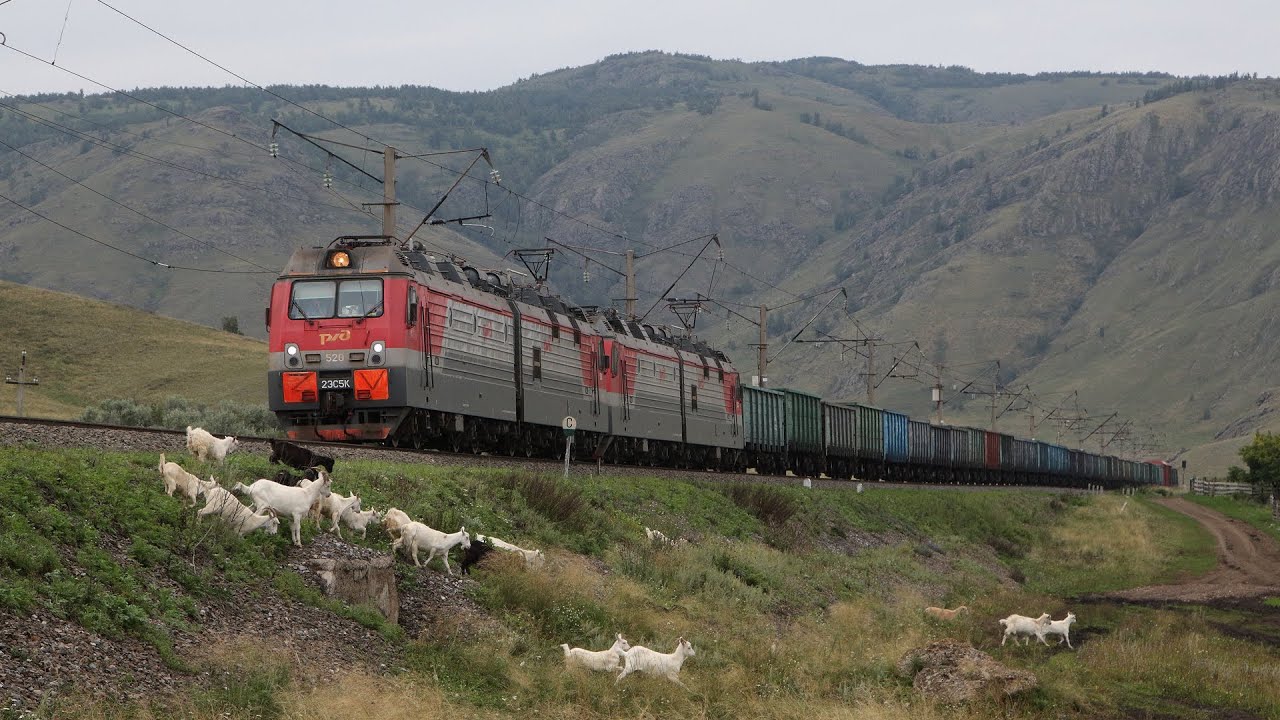 Грузовые поезда - 124