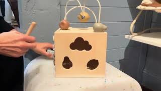 Konges Sløjd Wooden Activity Cube