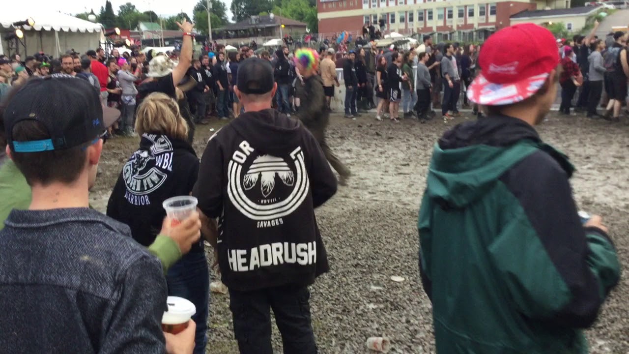 ROCKFEST 2018 Montebello DJ YELLA      MUD PIT   OH YEAH !!