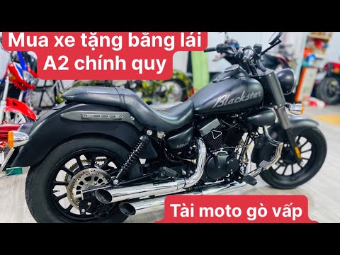 Video XE NHẬP MỸ NGUYÊN CHIẾC BLACKSTER 250 MUA XE TẶNG BẰNG... - youtube