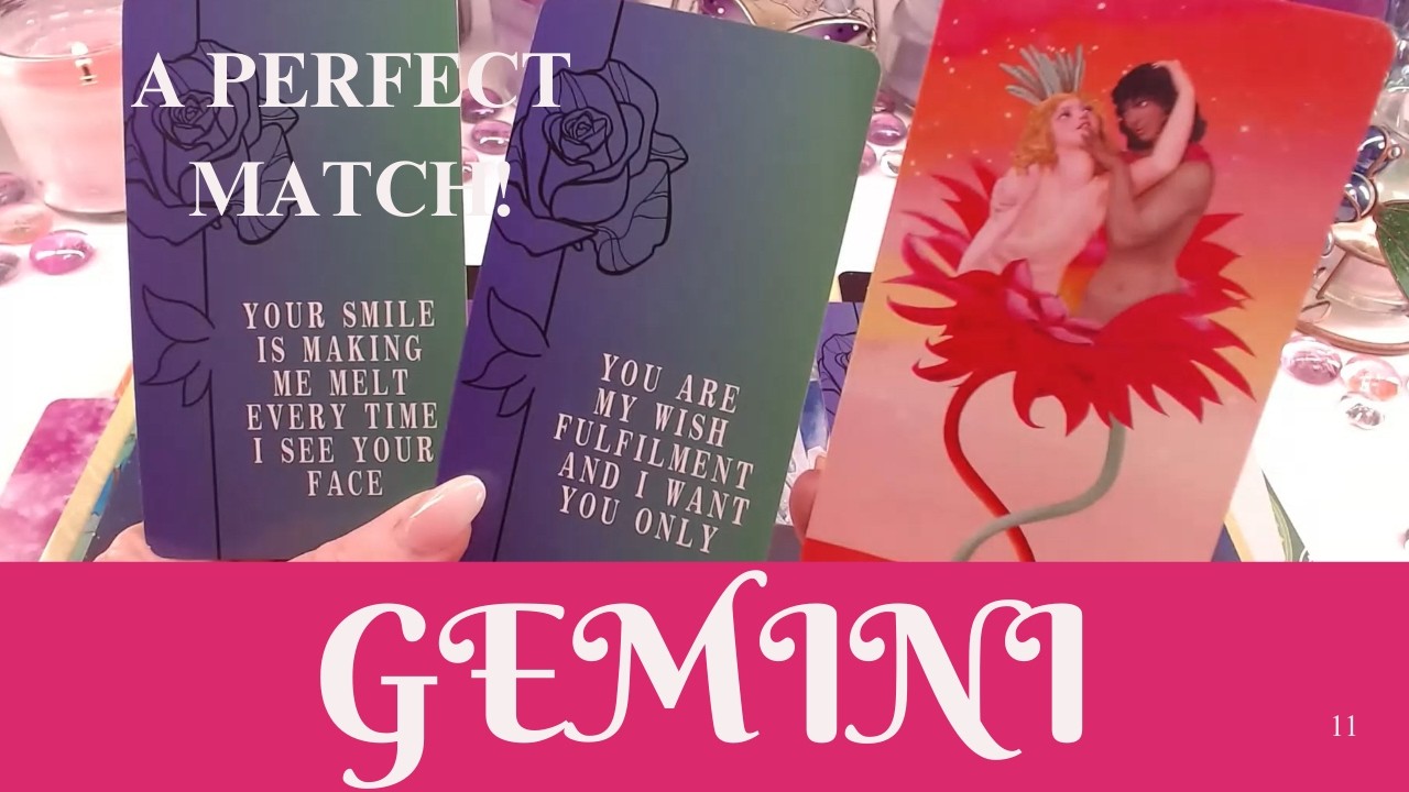 GEMINI LOVE♊A PERFECT DIVINE UNION🤯THESE FEELINGS ARE MUTUAL💖GEMINI LOVE TAROT💝#geminilovetarot