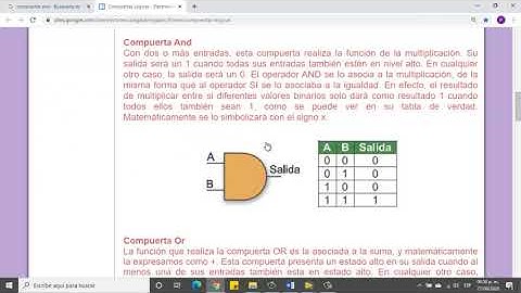 7  Operadores Booleanos Compuertas lógicas