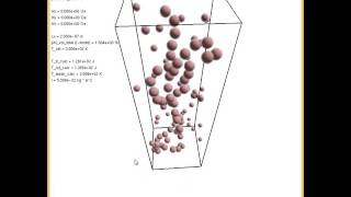 Simulation of the ferrofluid self-organization