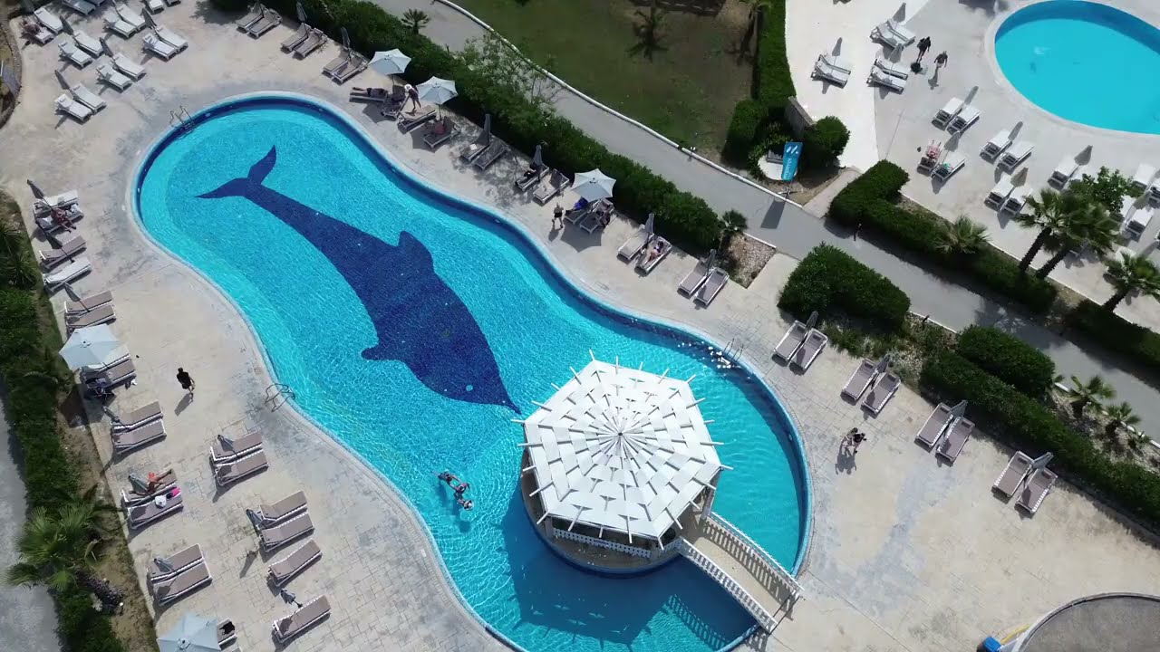 Corfu, Greece. Rizos resort Sandy beach  motel.