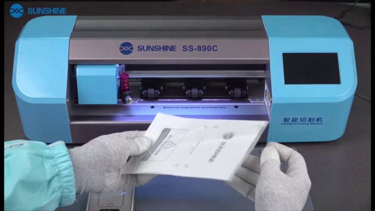 Sunshine SS890C Hydrogel Film Cutting Machine , for Worldwide Shipping
