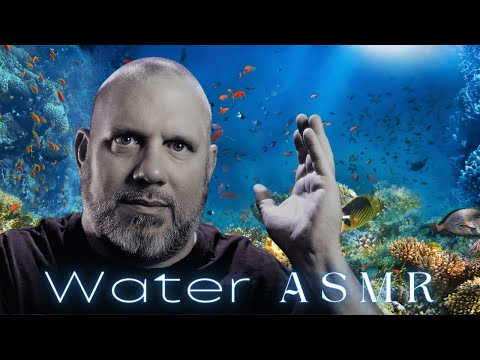 ASMR Water Sounds for Ultimate Relaxation ⭐ True Binaural Ear to Ear Audio ⭐ Male Voice