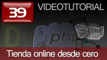 Tutorial: Como hacer tienda online en PHP con Dreamweaver. Capitulo 39