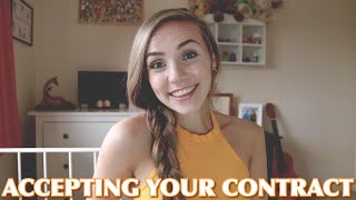 Becoming a Disney Performer Series | Part 2 | Accepting Your Contract