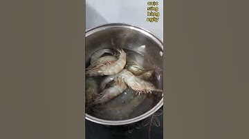tôm luộc nước dừa #vietnam #shortsvideo #shorts # cuộc sống hàng ngày