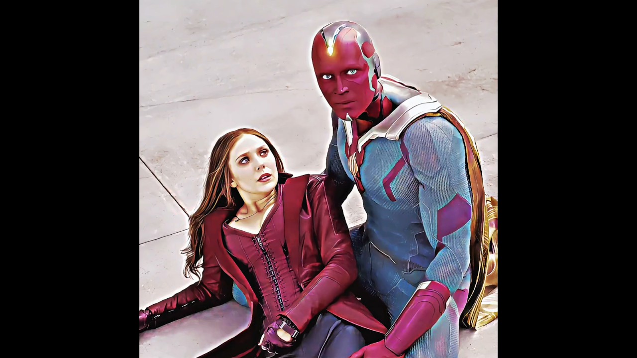 Wanda Vs Avengers 🔥 Vision saves Wanda Maximoff 💖✨ #wanda #marvel #thebazz2