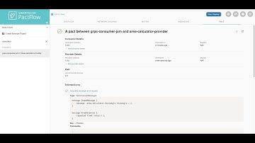 PactFlow gRPC contract testing demo