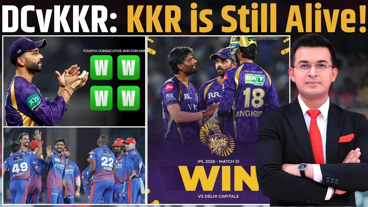 DC vs KKR : Finn Allen 100 fires Kolkata to 8-wicket win over Delhi !