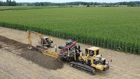 Field Drainage - Installing a Catch Basin and Main County Drain with CSI