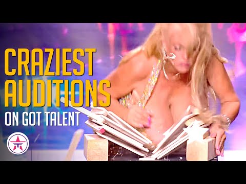 8 CRAZIEST Auditions on Got Talent Worldwide!