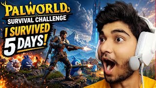 Palworld me 5 Din Zinda Rehna Mushkil Tha 😱 ( Survival Challenge ) Palworld Epic Gameplay