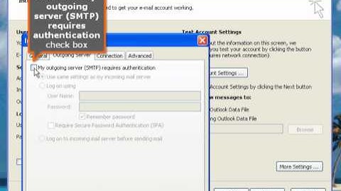 Microsoft Outlook 2010 POP3 Email Setup Tutorial