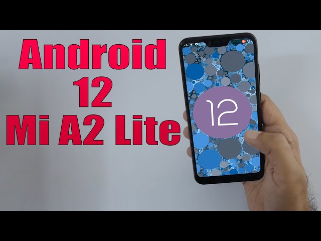 Install Android 12 on Mi A2 Lite (LineageOS 19.1) - How to Guide! - YouTube