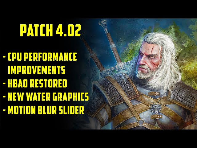 The Witcher 3: Atualização 4.02 traz melhorias de desempenho e