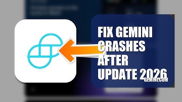 How To Fix Gemini Crashes After Update 2026