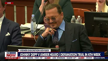 Johnny Depp amused as witness mocks articles written about actor | LiveNOW from FOX
