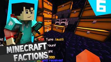 Minecraft Factions - Ep 6: HUGE Obsidian Base Raid!