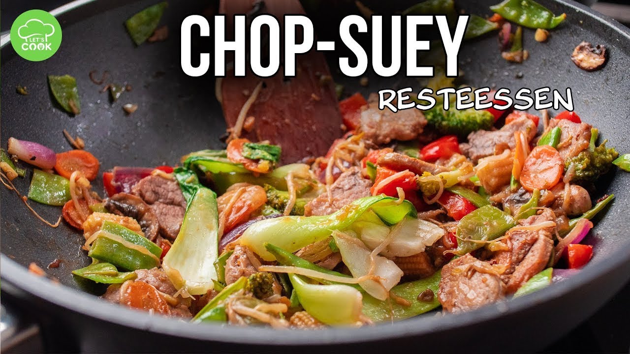 Asiatisches Pfannengericht zum Reste verwerten | Chop Suey Rezept
