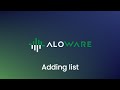 🚀 Mastering List Management in Aloware