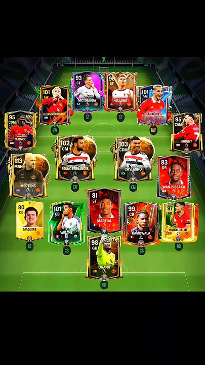 Man United Song in FcM 🥵🔥#eafc24 #shorts#eafifa#fifamobile#fifa23#fcmobile24 #fifa22#fifa21#easports