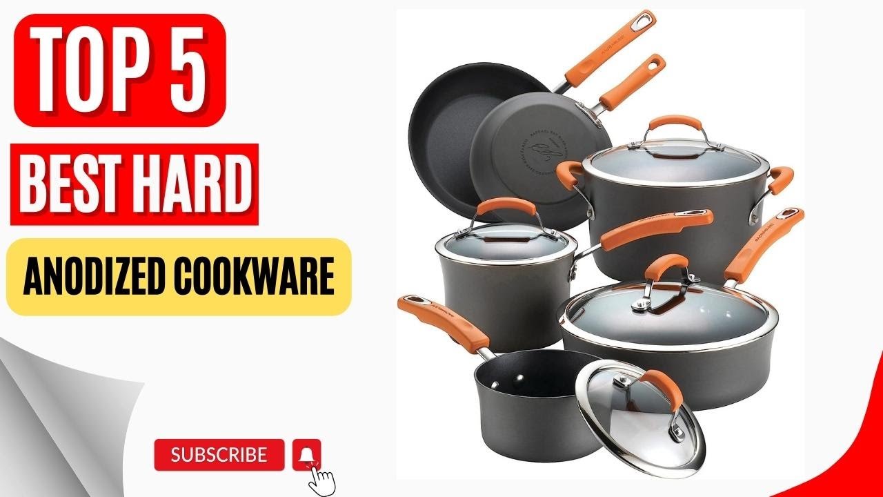 Top 5 Best Hard Anodized Cookware || T fal Ultimate Hard Anodized 2024