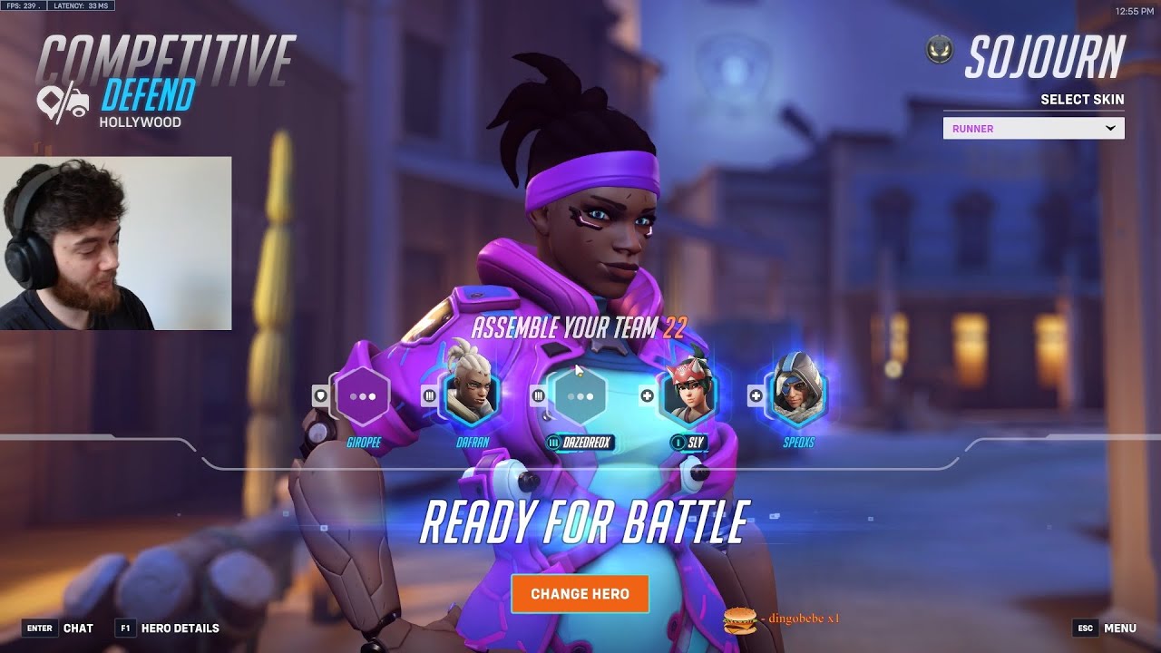 DAFRAN SOJOURN GOD - OVERWATCH 2 GAMEPLAY SEASON 15 - YouTube